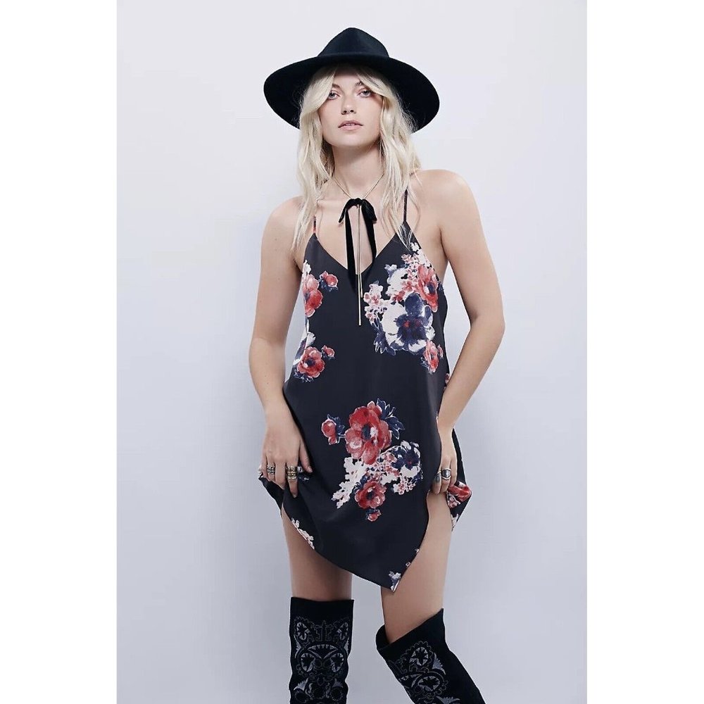 Free People Intimately Cascades Slip Dress L for Nordstrom